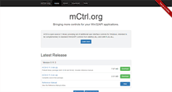 Desktop Screenshot of mctrl.org